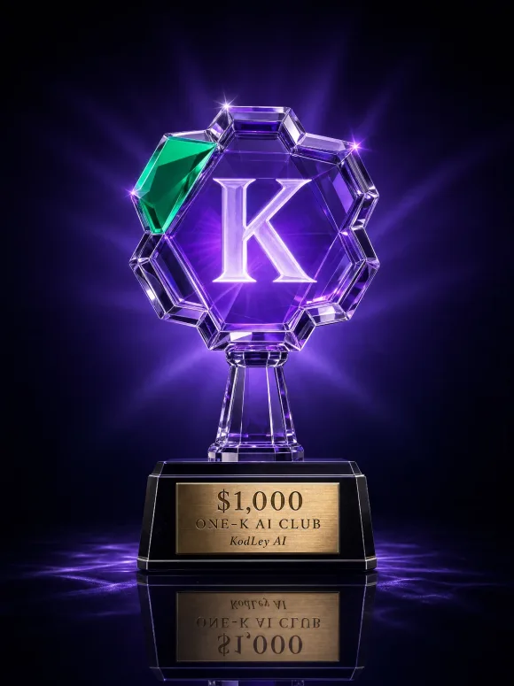 $1,000 trophy